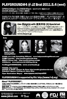 PLAYGROUND#4 supported by FDJ
